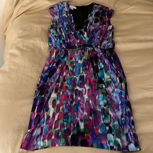 Comfy and colorful sleeveless dress